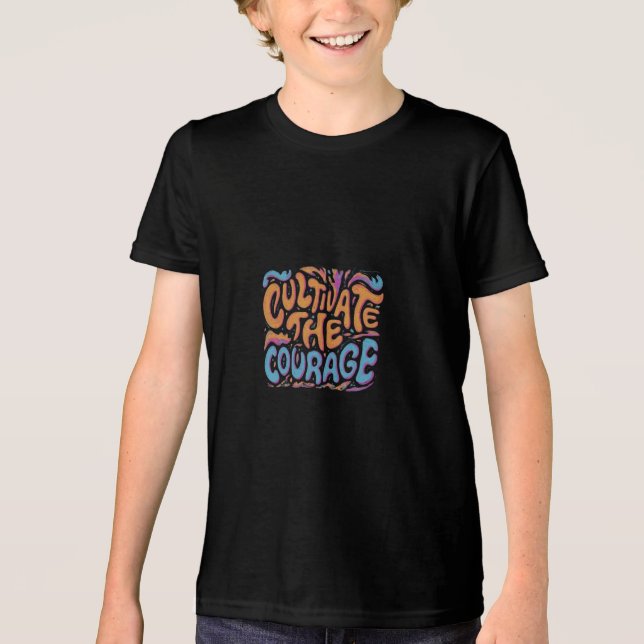T-shirts design mode pour enfants garçons (Recto)