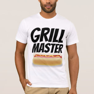 T-shirts d'été pour hommes GRILL MASTER