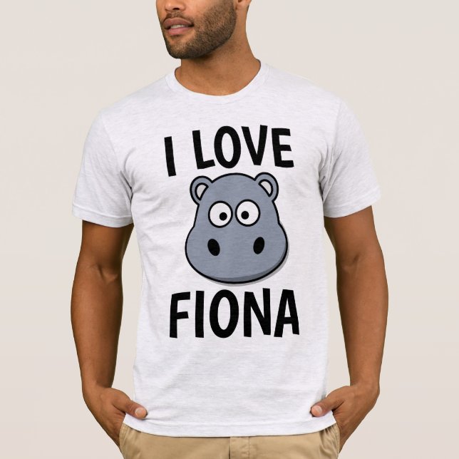 T-shirts d'HIPPOPOTAME de FIONA (Devant)