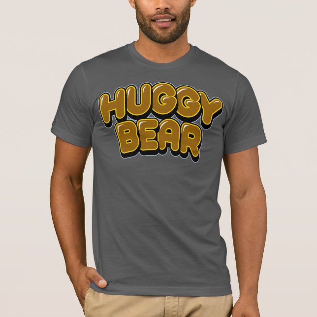 T-shirts d'homme huggy Bear (Devant)