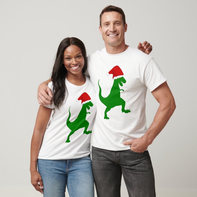 T-shirts DINOSAUR DE NOËL (Unisexe)