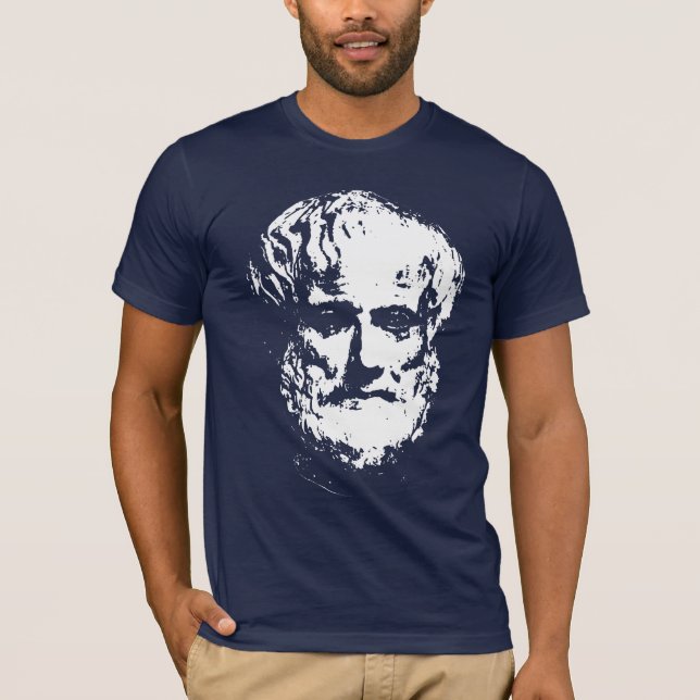 T-shirts d'obscurité d'Aristote (Devant)