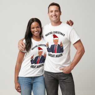 T-shirts DONALD TRUMP CHRISTMAS, GRAND ENCORE