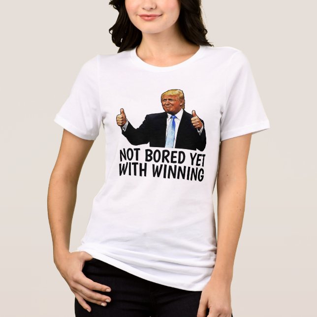 T-Shirts DONALD TRUMP NON BOURSÉS DE GAGNER (Recto)