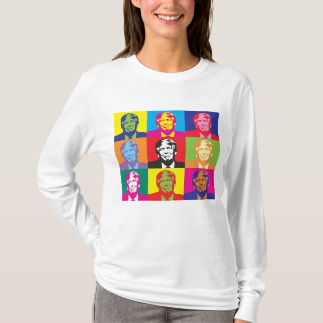 T-shirts DONALD TRUMP POP ART (Devant)