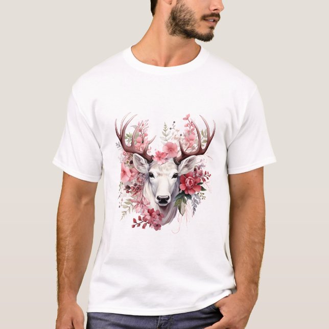 🦌 T-shirts d'orignaux majestueux ! 🦌 (Devant)