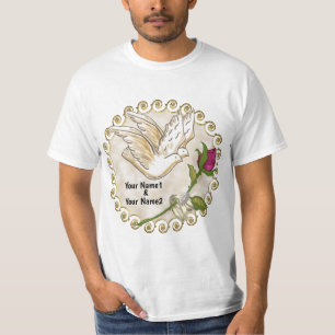 T-shirts Dove Mariage Rings