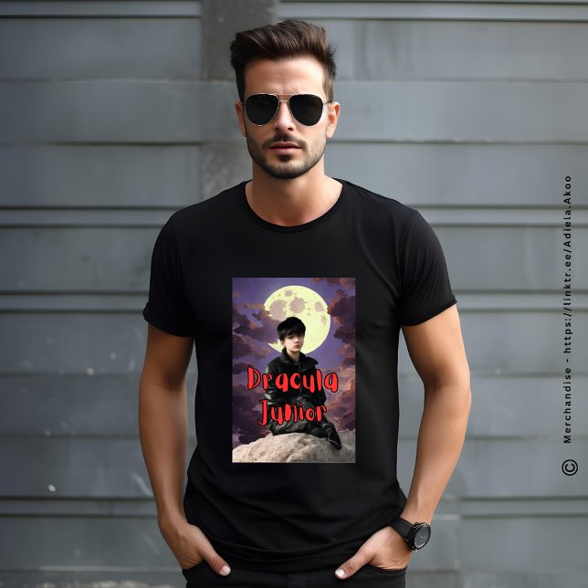 T-shirts Dracula Junior (DJ T-shirt designed by Poet Adiela Akoo. Browse my store 4 more interesting finds & gr8t gift ideas!)