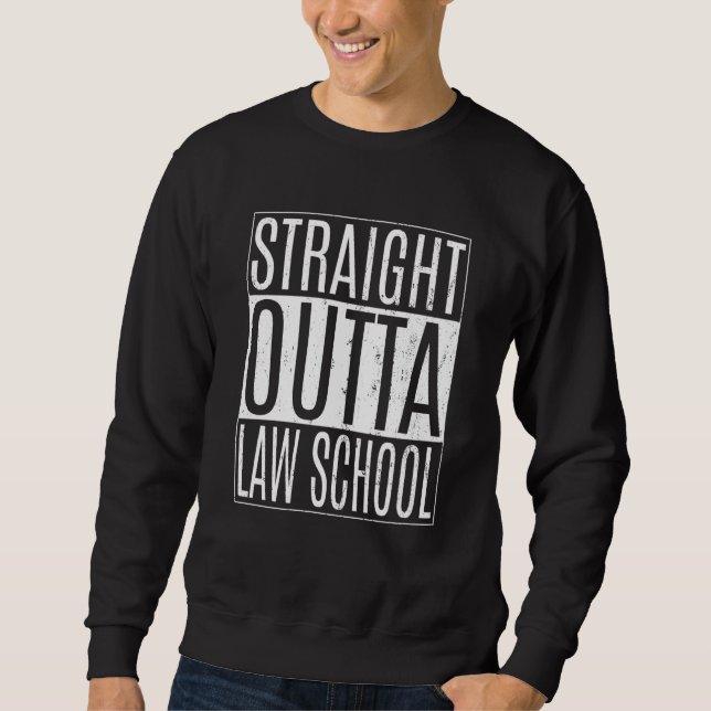 T-shirts Droit Sorti de l'École de Droit Classe Av (Devant)
