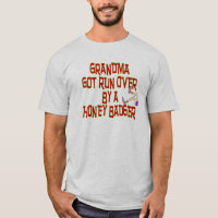 T-shirts drôle de blaireau de miel