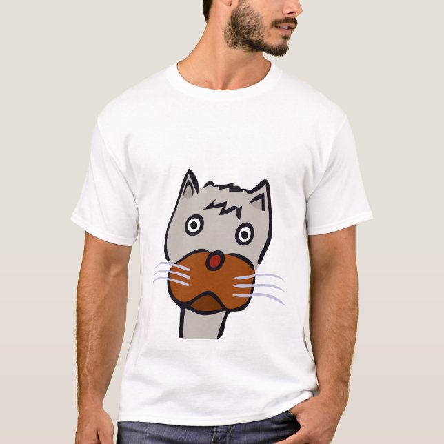 T-shirts drôle de chat, VOUS CHATON JE ? (Devant)