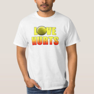 T-shirts drôle de tennis, maux d'amour