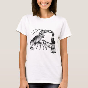 T-shirts drôle potable de bière de métier de