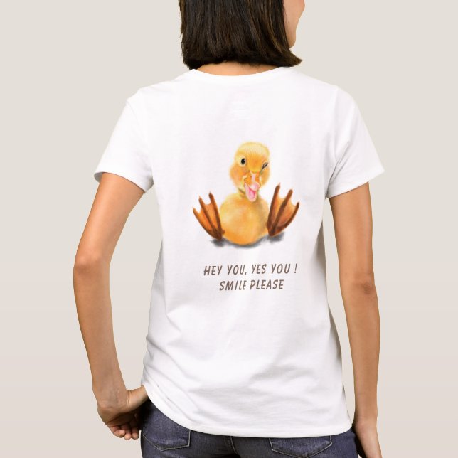 T-Shirts Drôle - Texte Personnalisé (Dos)