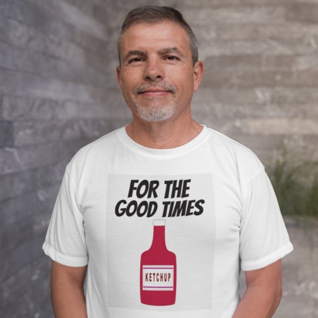 T-SHIRTS DRÔLES DAD KETCHUP POUR LES BONNES OCCASI (Créateur téléchargé)