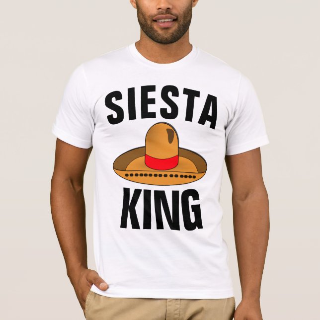 T-shirts drôles DAD SIESTA (NAP) KING (Devant)