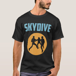 T-shirts drôles de parachutisme Graphiques de para