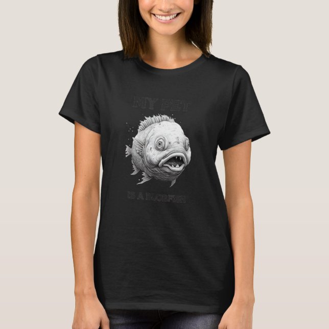 T-shirts drôles de pêcheur et de pêche (Devant)