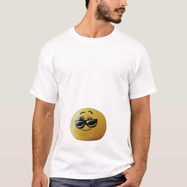 t-shirts drôles émoji (Devant)