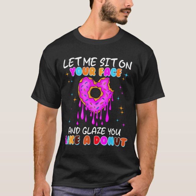 T-shirts drôles et inappropriés sur les donuts pou (Devant)