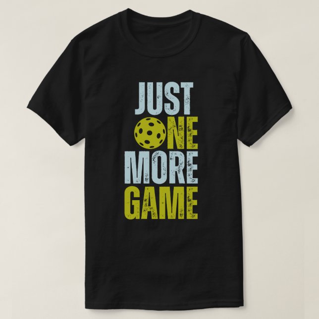 T-shirts drôles pour hommes de pickleball (Design devant)