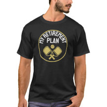 T-shirts drôles pour hommes de Pickleball | Chemis