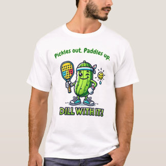 T-shirts drôles pour hommes joueurs de Pickleball