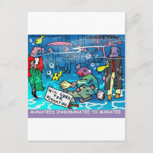 T-shirts drôles sur les lamantins Mugs Cartes Etc