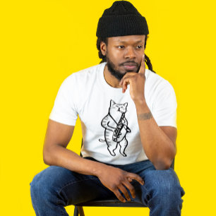 T-shirts DRUM, Cat DRUMMER