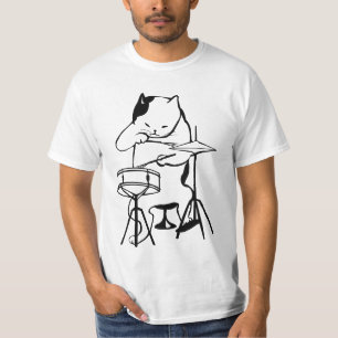 T-shirts DRUM, Cat DRUMMER