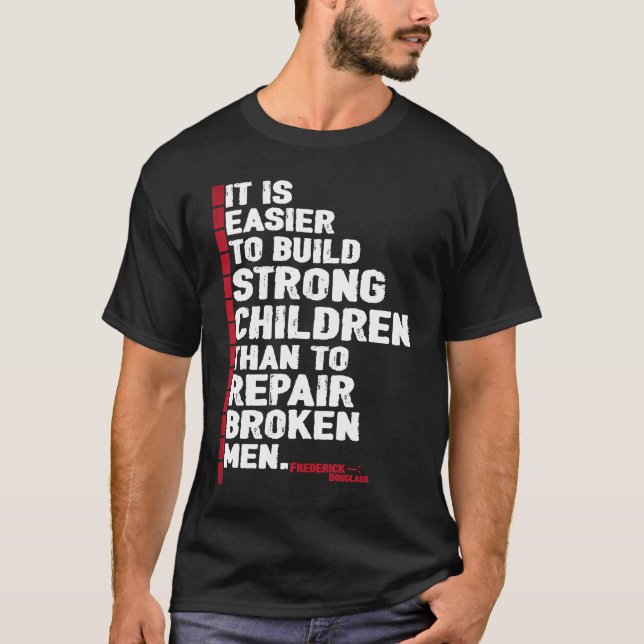 T-shirts du Mois de l'Histoire des Noirs Citation  (Devant)