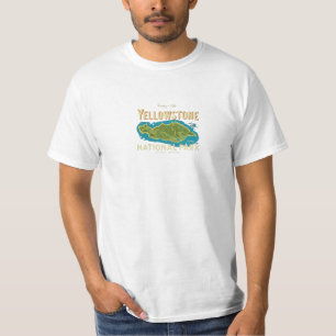 T-shirts du parc national Yellowstone