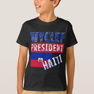 T-shirts du Président Haïti de WYCLEF, tasses,