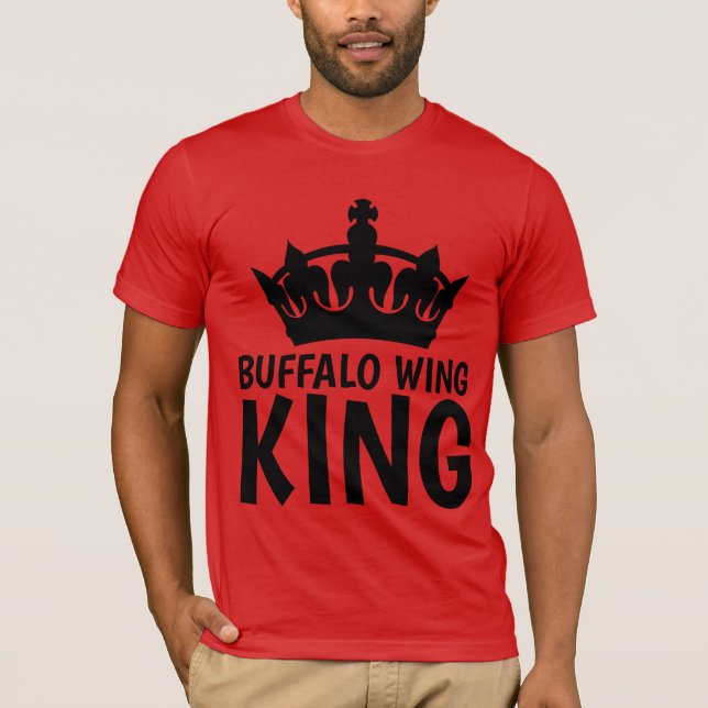 T-shirts du roi des ailes de buffle (Devant)