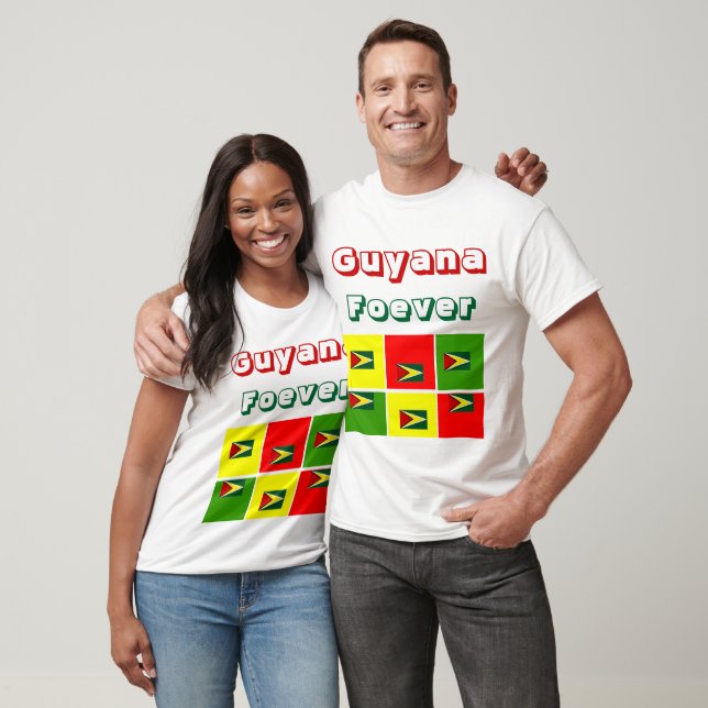 T-shirts du slogan guyanais (Unisexe)