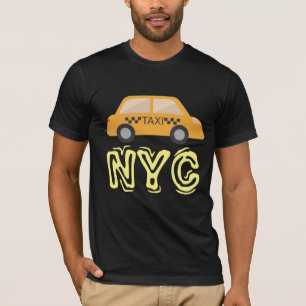 T-SHIRTS DU TAXI DE LA VILLE DE NEW YORK
