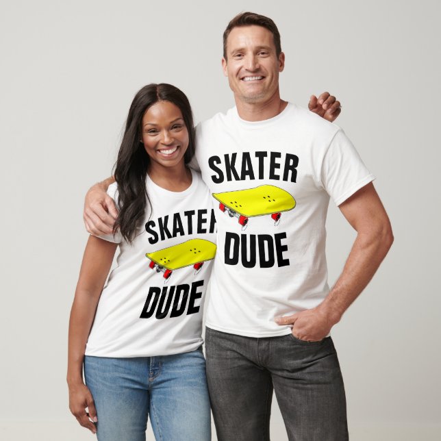 T-shirts DUDE SKATEBOARDER (Unisexe)