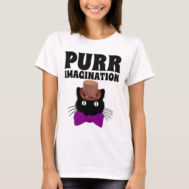 T-SHIRTS EN CHAT D'IMAGINATION (Devant)