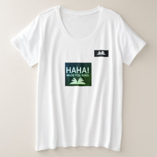 T-shirts en HAHA ET VOUS A FAIT LIRE