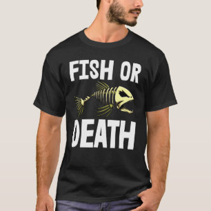 T-shirts en os de poisson squelette de Fish Or Dea