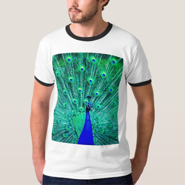 T-SHIRTS EN PEACOCK (Devant)