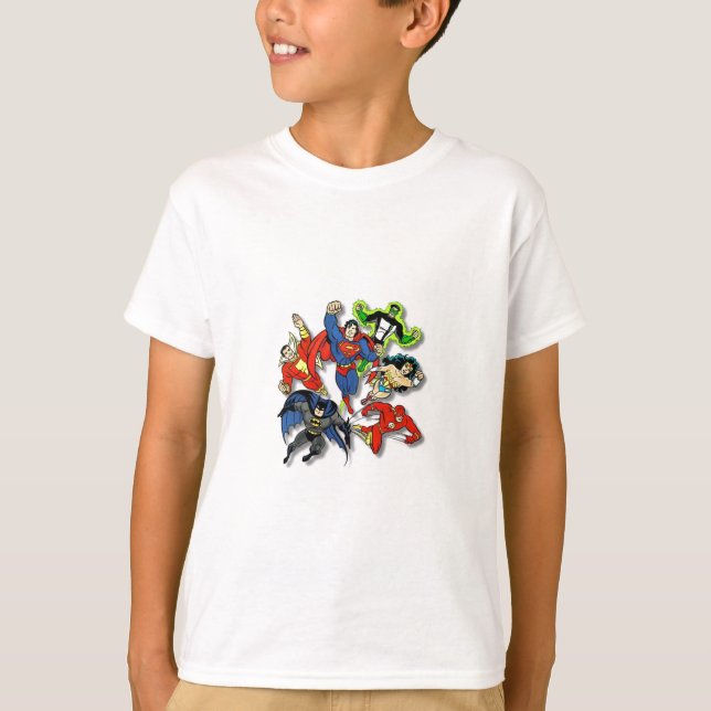 T-shirts Enfants - Super Héros (Devant)