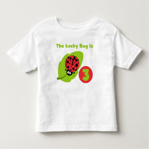 T-shirts et cadeaux 3e anniversaire Lucky Bug
