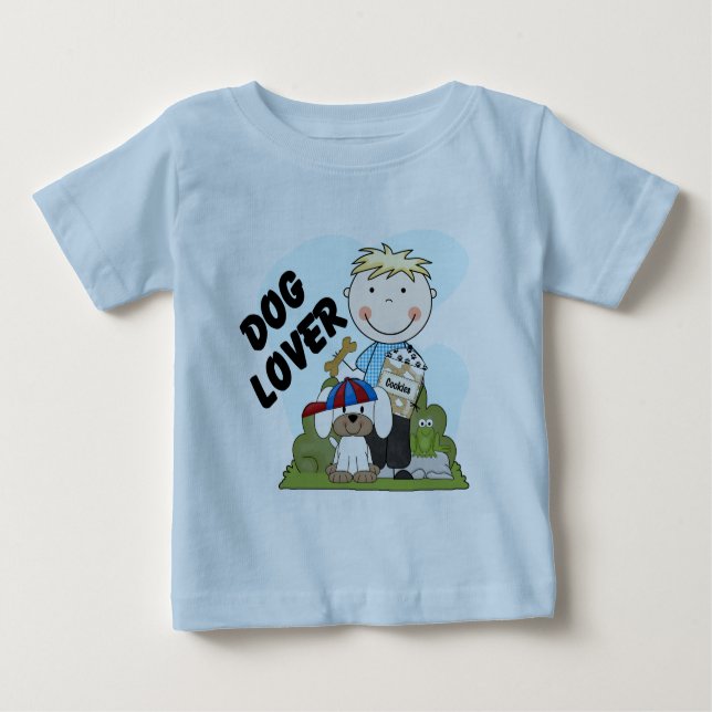 T-shirts et cadeaux Amoureux de les chiens Blond B (Devant)