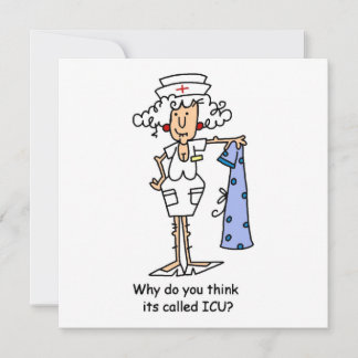T-shirts et cadeaux amusants de l'ICU Nurse