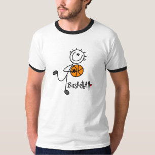 T-shirts et cadeaux basiques de basket-ball à figu