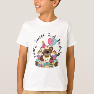 T-shirts et cadeaux Beary Sweet 2e anniversaire