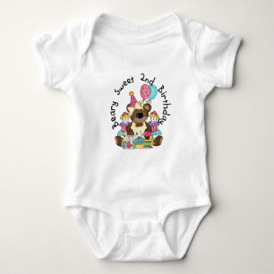 T-shirts et cadeaux Beary Sweet 2e anniversaire