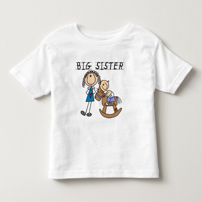 T-shirts et cadeaux Big Sister Baby Brother (Devant)