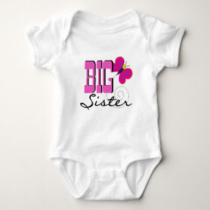 T-shirts et cadeaux Big Sister Butterfly